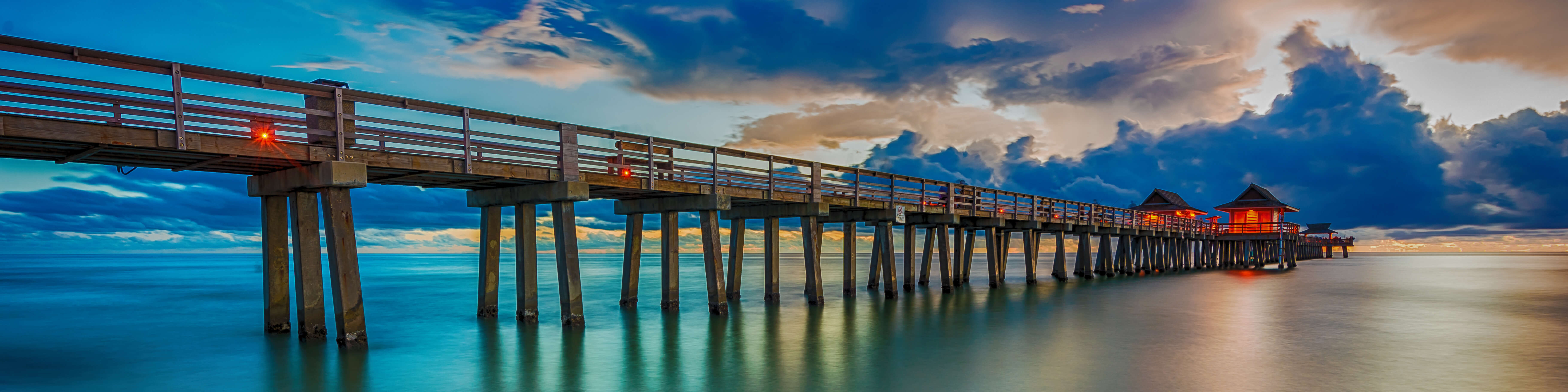 image of Florida pier on our continuing education chiropractic page