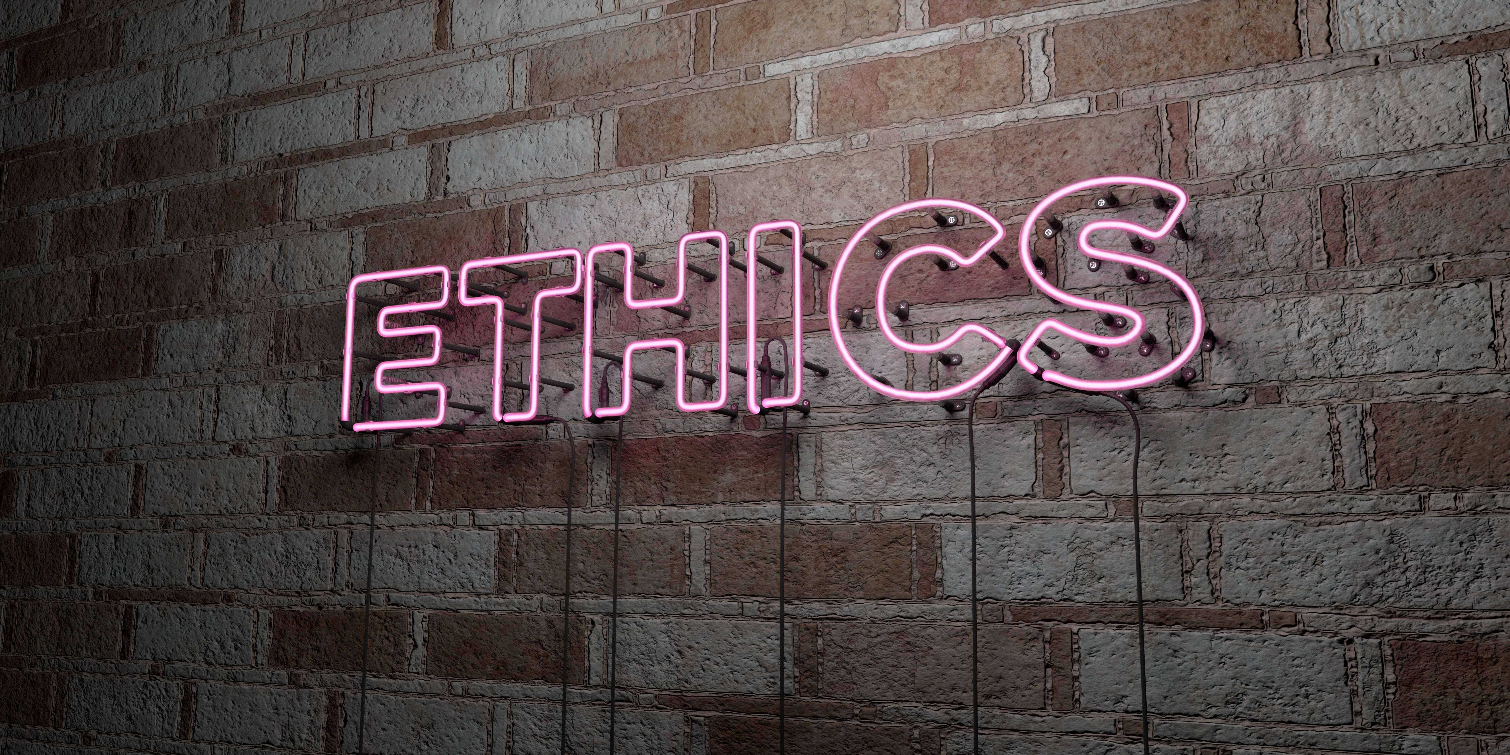 Image of ethics sign for our chiropractic online continuing education course